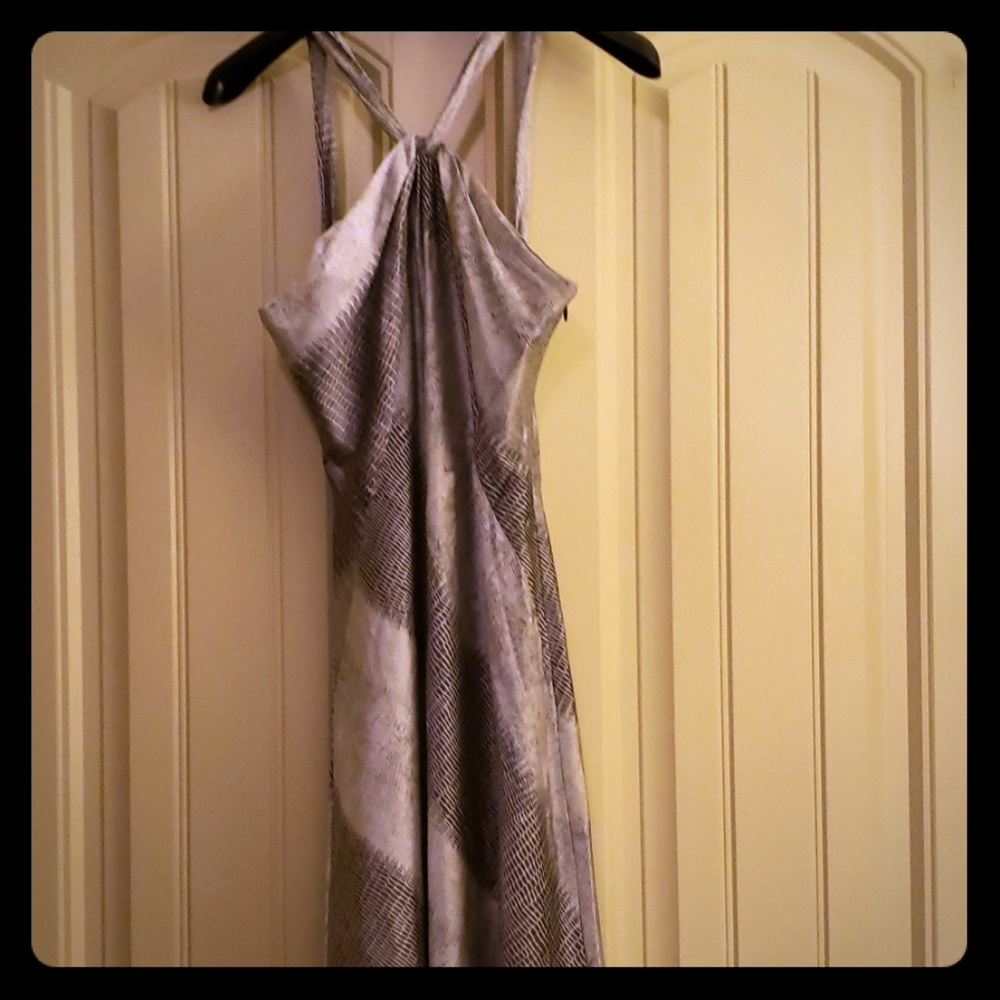 Antonio Melani halter silk dress size 0